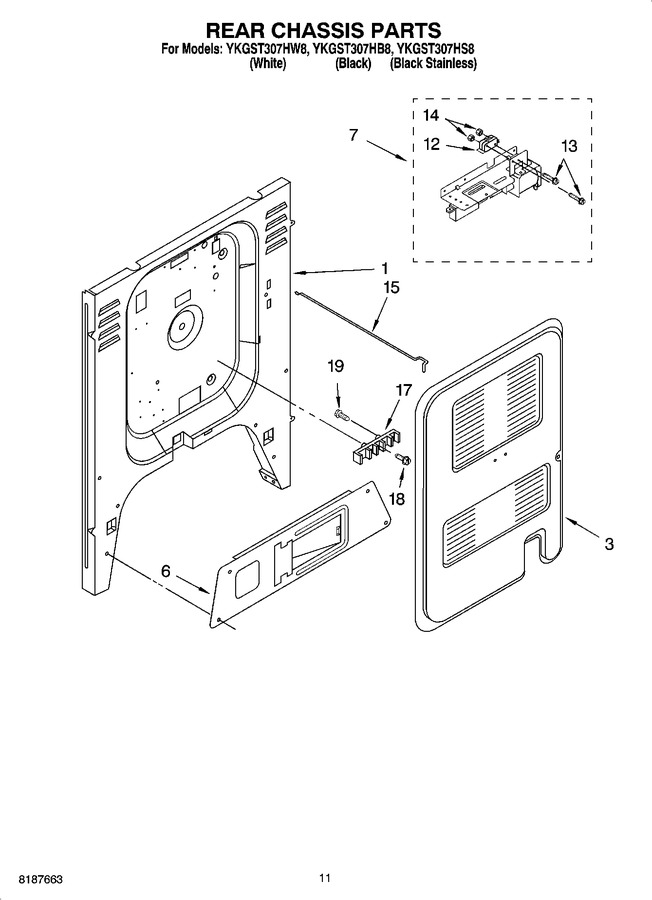 Diagram for YKGST307HS8