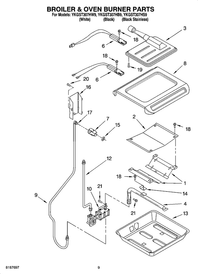 Diagram for YKGST307HS9