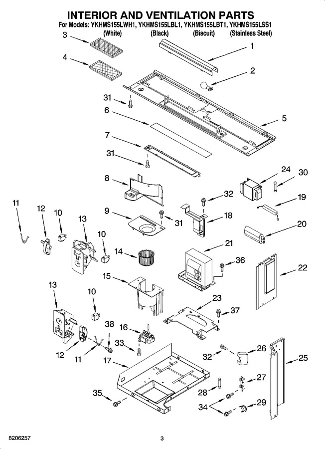 Diagram for YKHMS155LSS1