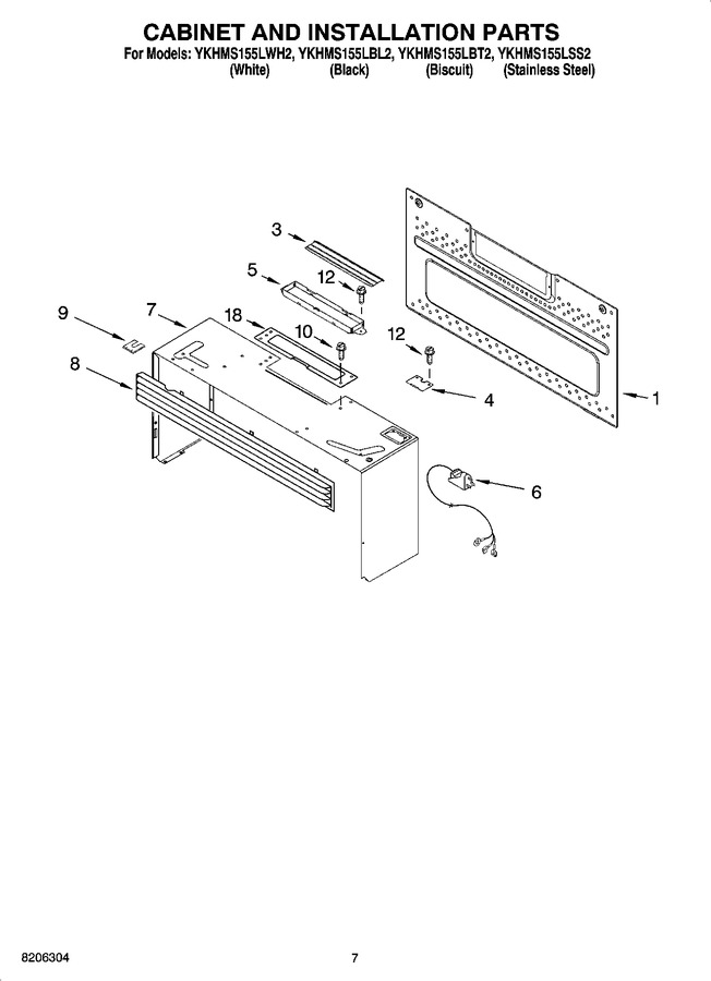 Diagram for YKHMS155LWH2