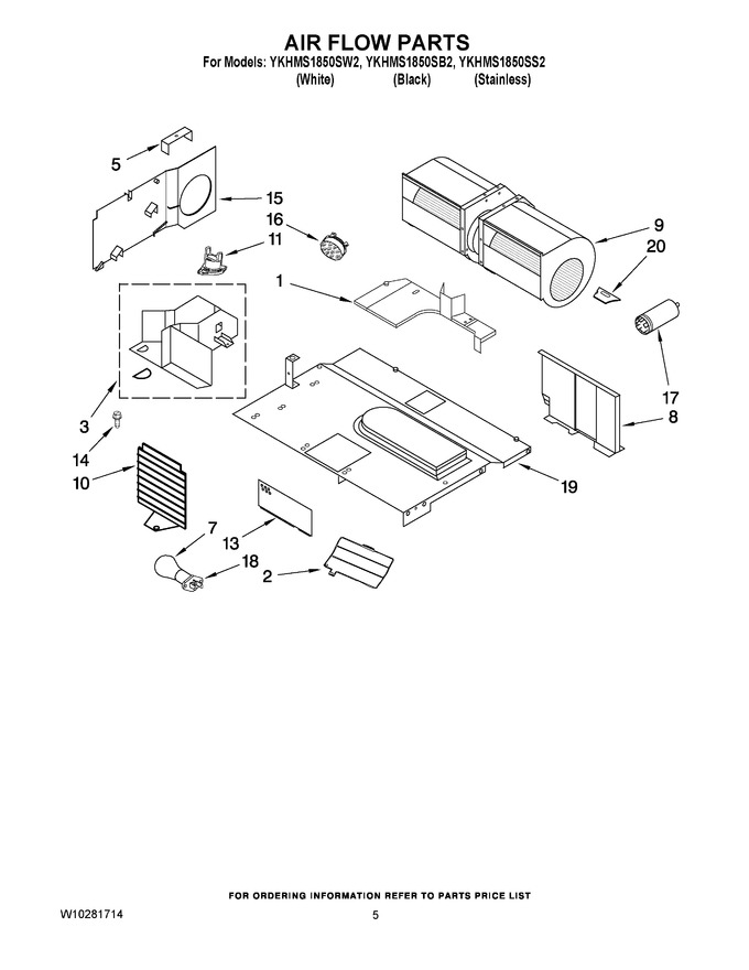 Diagram for YKHMS1850SW2