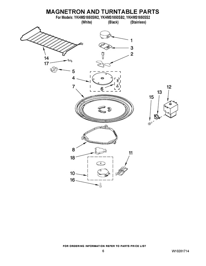 Diagram for YKHMS1850SW2