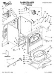 Diagram for 01 - Cabinet Parts