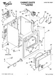 Diagram for 01 - Cabinet Parts