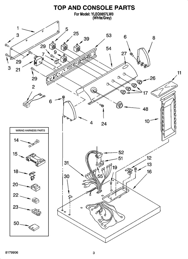 Diagram for YLEQ9857LW0