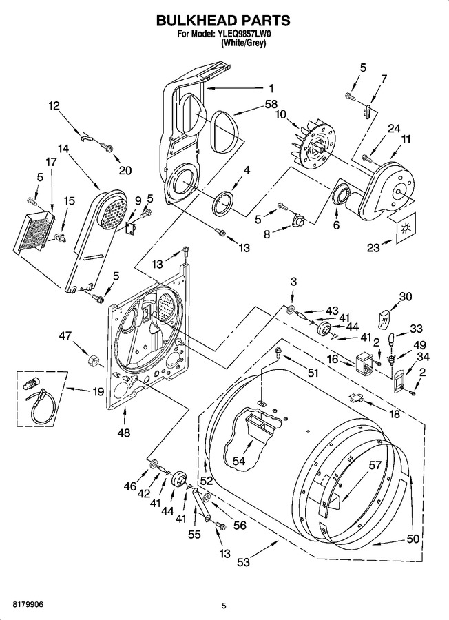 Diagram for YLEQ9857LW0