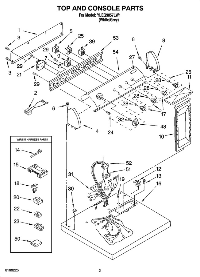 Diagram for YLEQ9857LW1