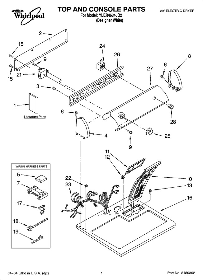 Diagram for YLER4634JQ2