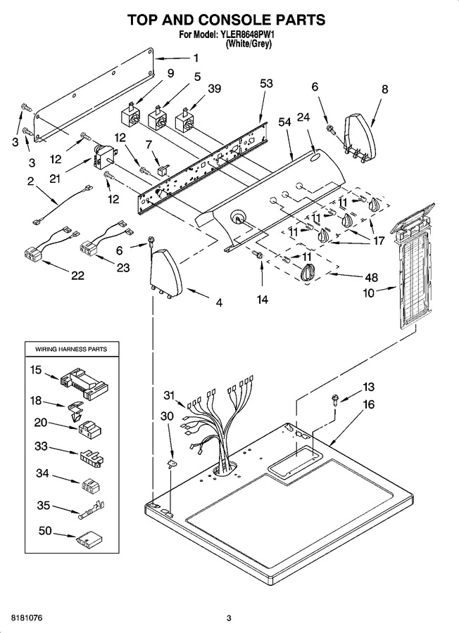 Diagram for YLER8648PW1