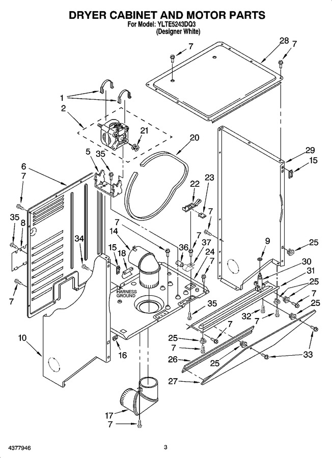 Diagram for YLTE5243DQ3