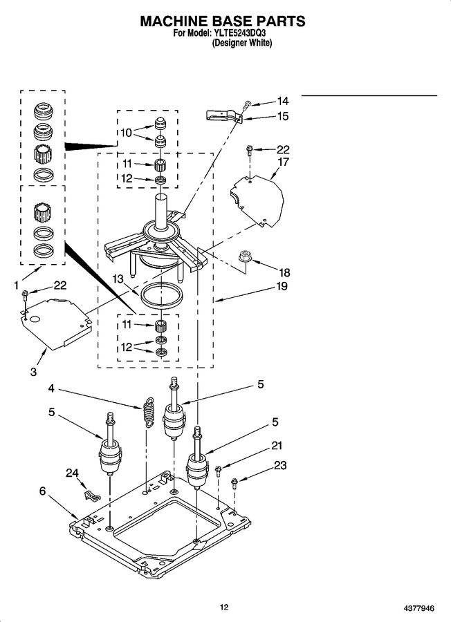 Diagram for YLTE5243DQ3