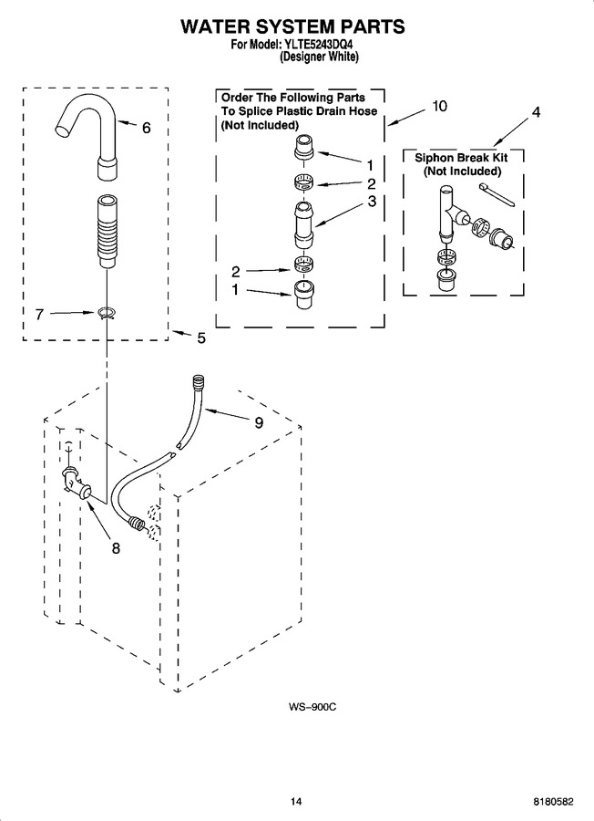 Diagram for YLTE5243DQ4