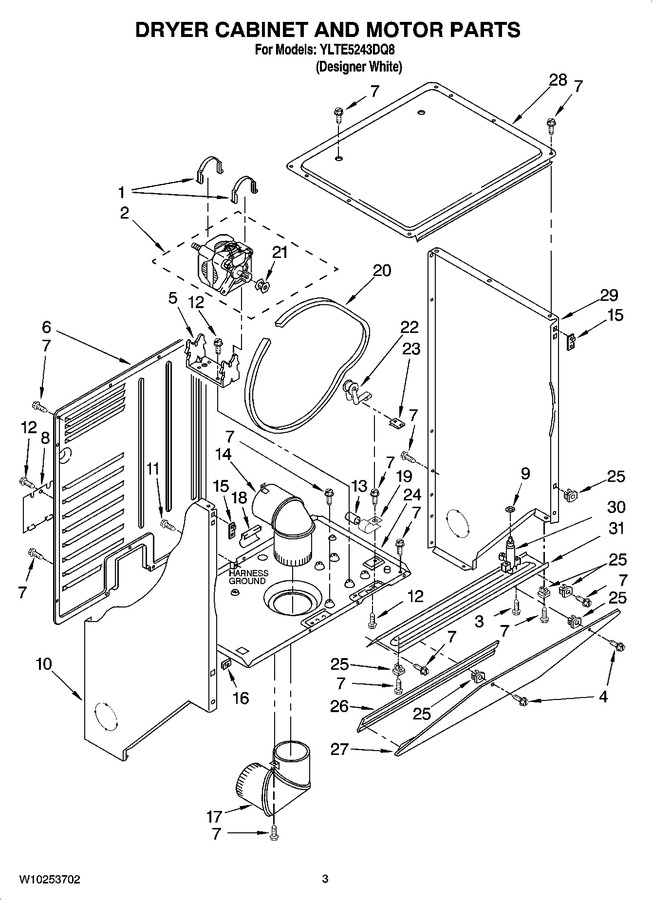 Diagram for YLTE5243DQ8