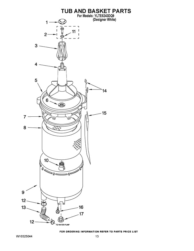 Diagram for YLTE5243DQ9