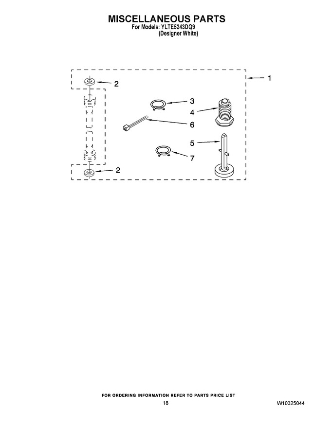 Diagram for YLTE5243DQ9
