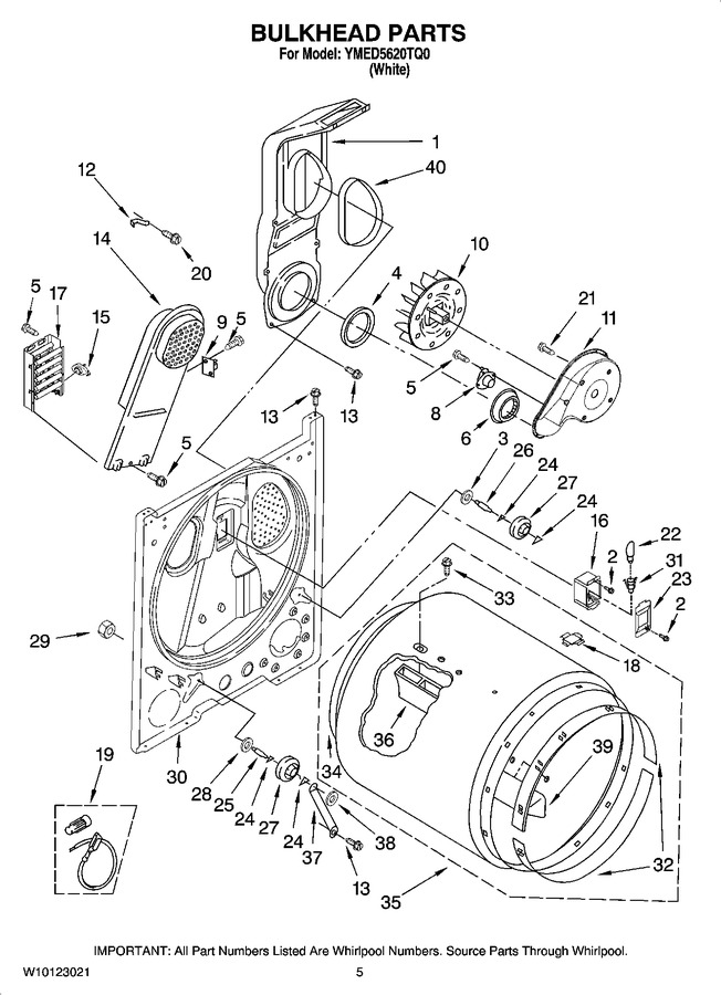 Diagram for YMED5620TQ0