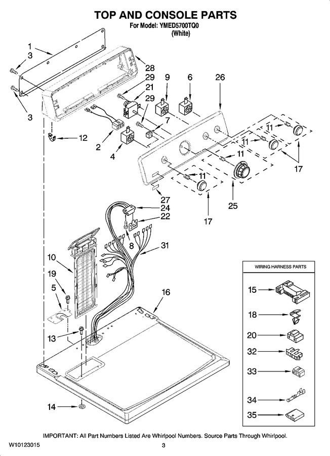 Diagram for YMED5700TQ0