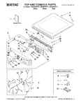 Diagram for 01 - Top And Console Parts