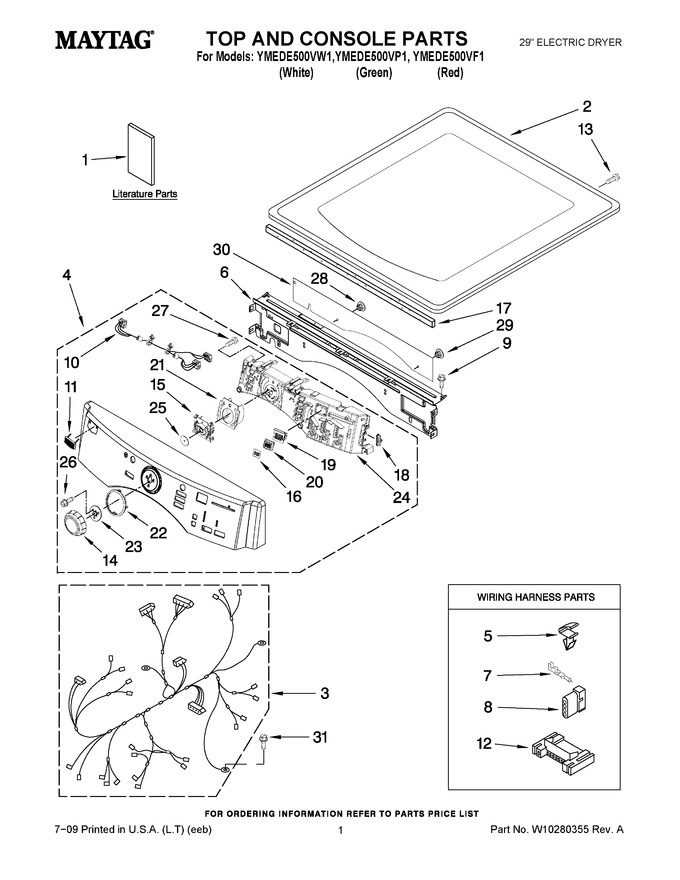 Diagram for YMEDE500VF1