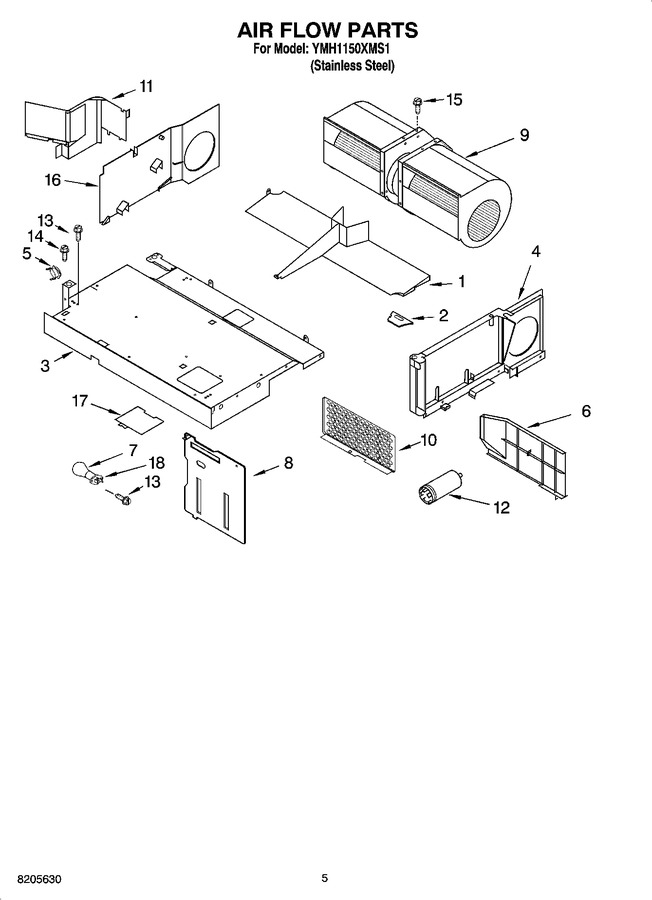 Diagram for YMH1150XMS1