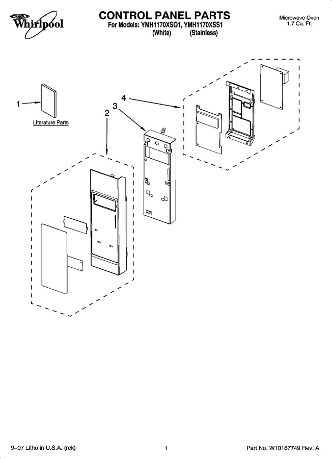 Diagram for YMH1170XSQ1