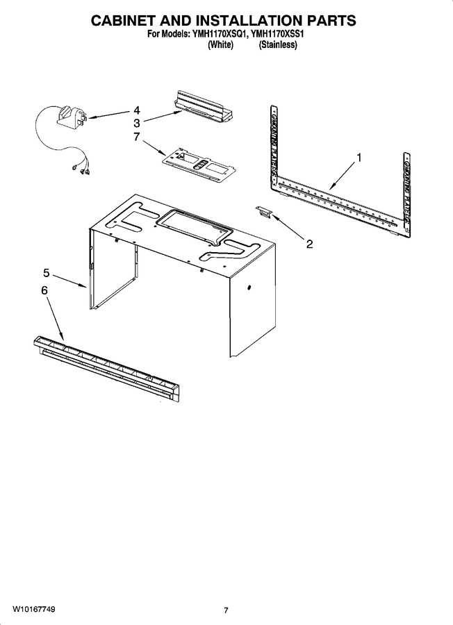 Diagram for YMH1170XSQ1