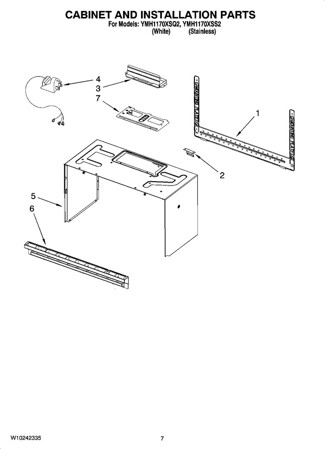 Diagram for YMH1170XSQ2