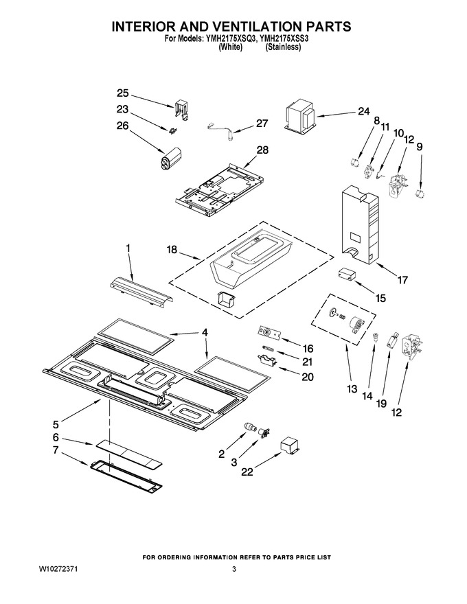 Diagram for YMH2175XSS3