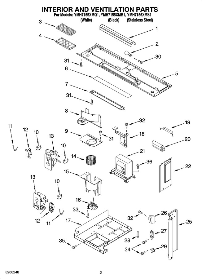 Diagram for YMH7155XMS1