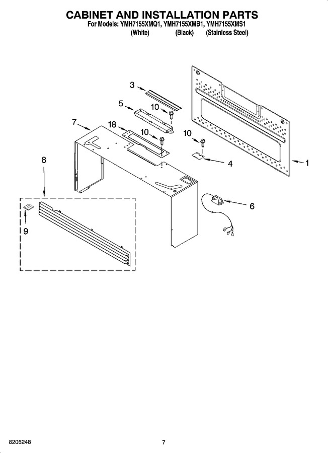 Diagram for YMH7155XMS1