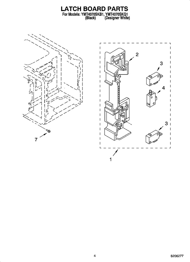 Diagram for YMT4070SKB1