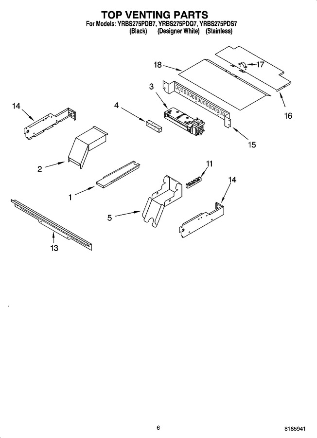 Diagram for YRBS275PDS7