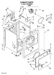 Diagram for 02 - Cabinet Parts
