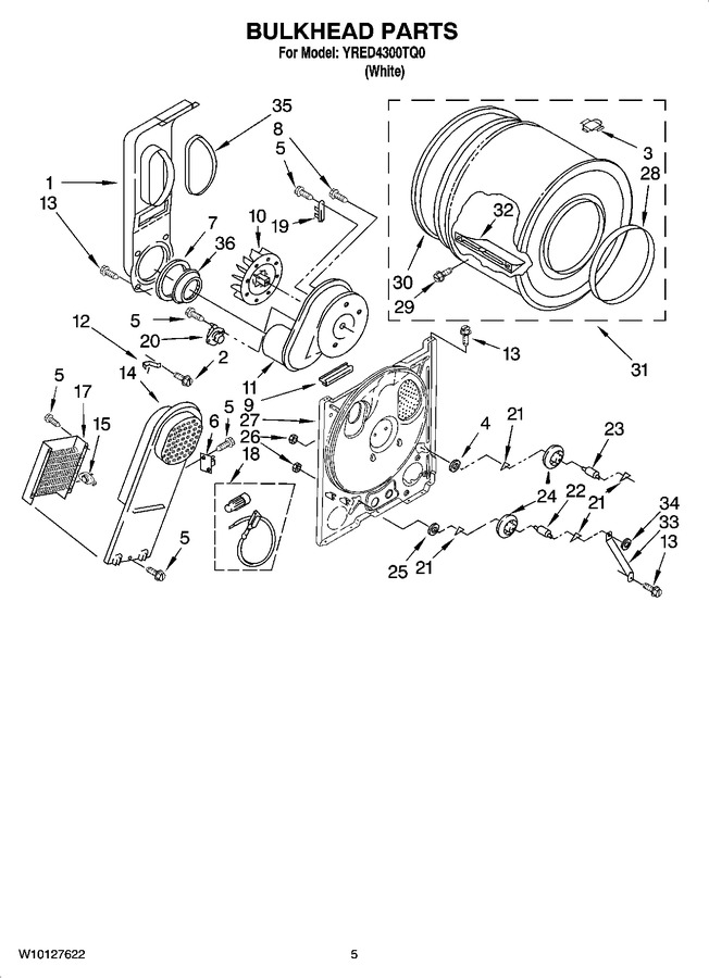 Diagram for YRED4300TQ0