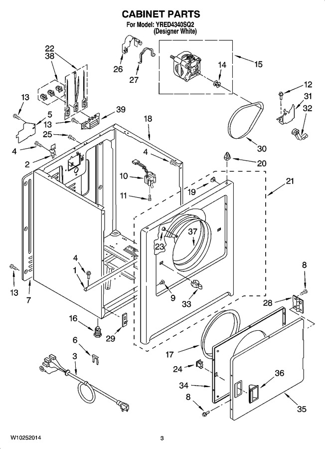 Diagram for YRED4340SQ2
