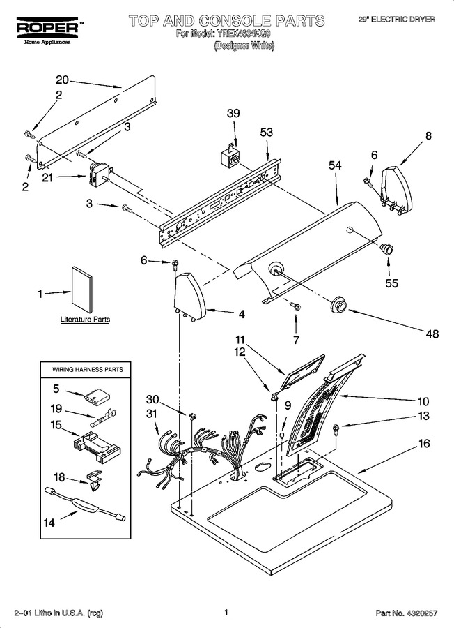 Diagram for YREX4634KQ0