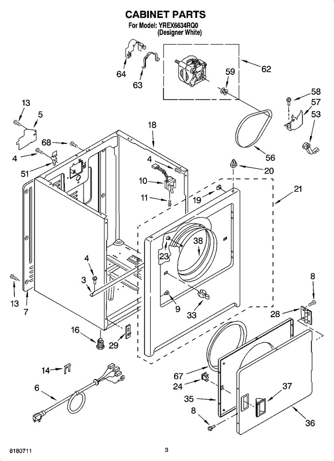Diagram for YREX6634RQ0