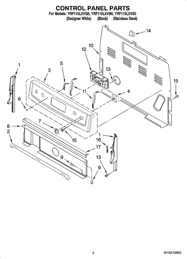 Diagram for YRF115LXVS0