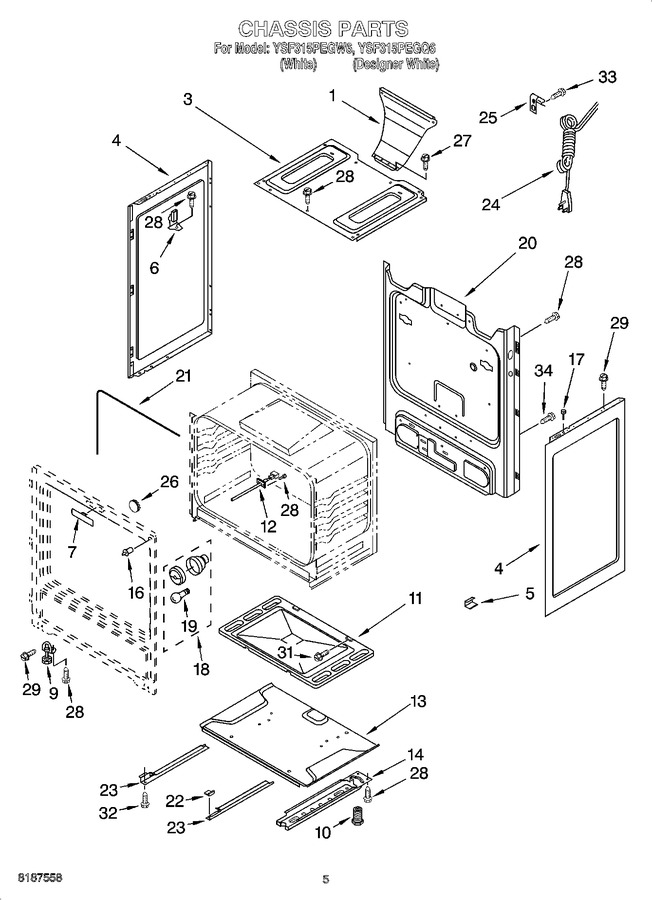 Diagram for YSF315PEGQ6