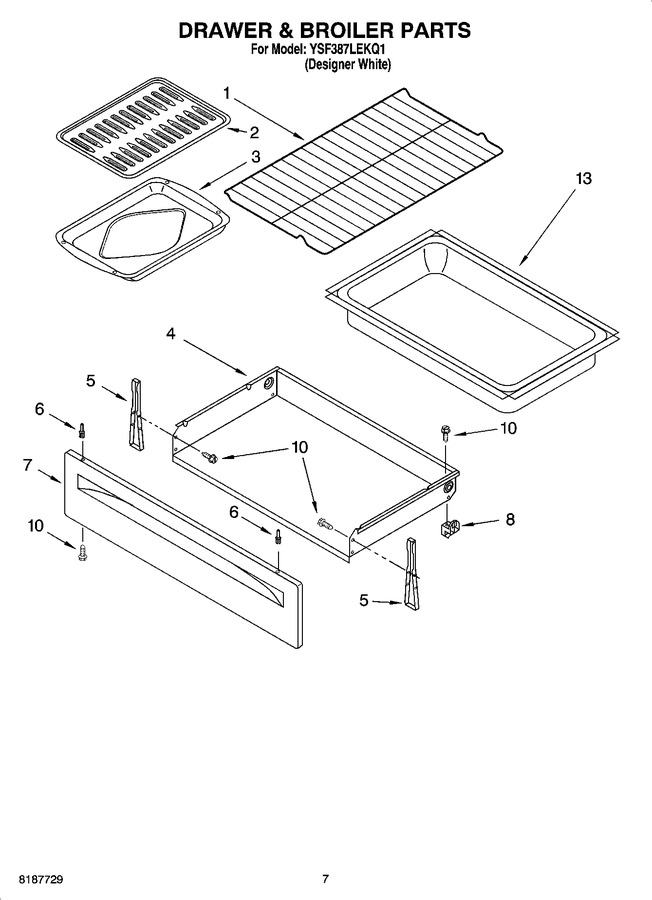 Diagram for YSF387LEKQ1