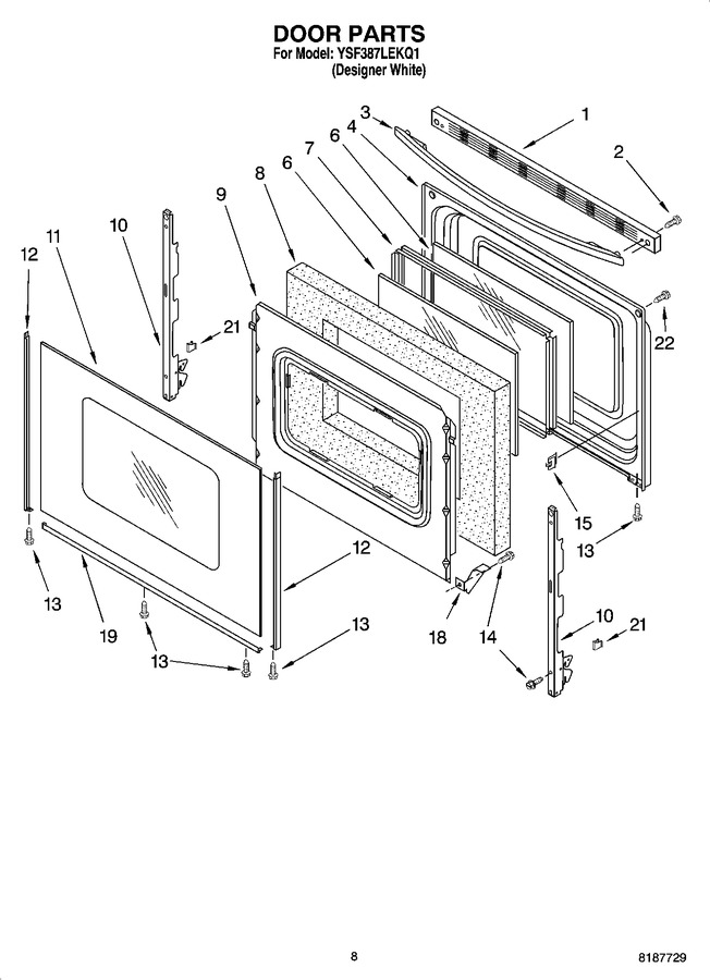 Diagram for YSF387LEKQ1