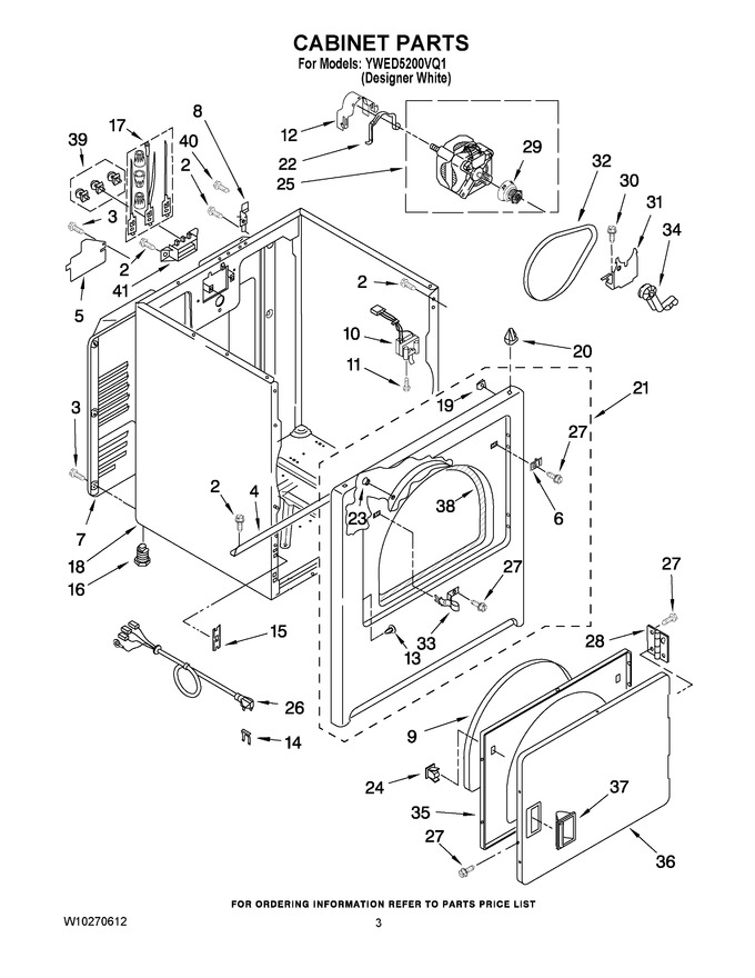 Diagram for YWED5200VQ1