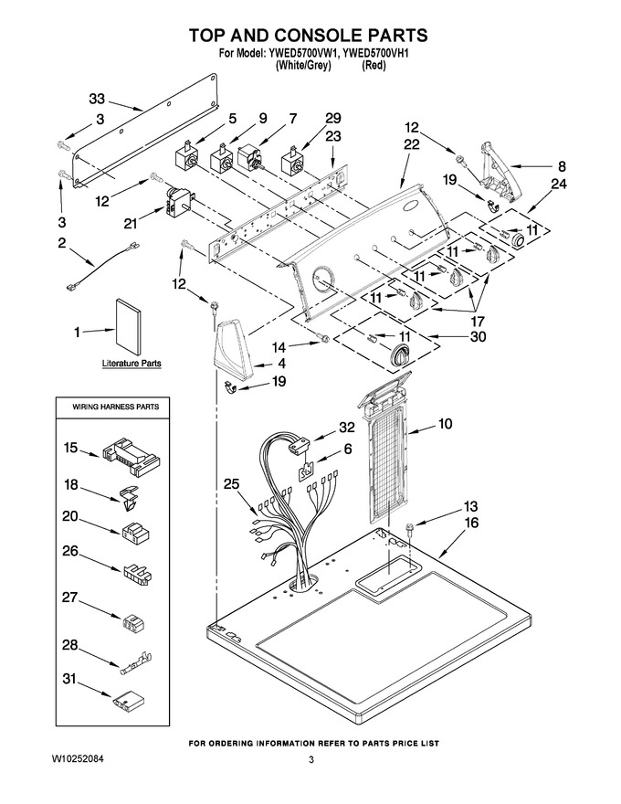 Diagram for YWED5700VW1
