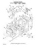 Diagram for 02 - Cabinet Parts
