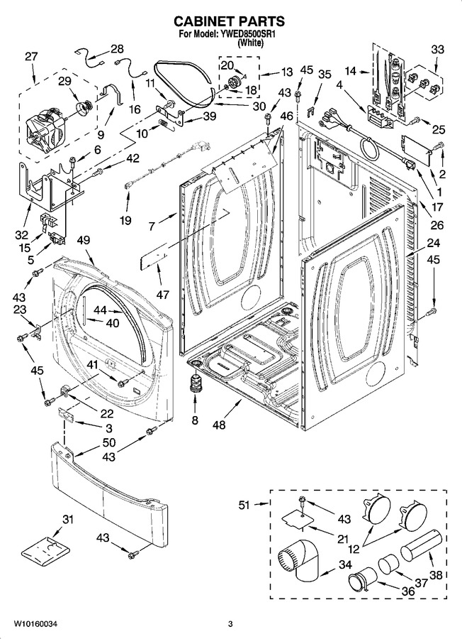 Diagram for YWED8500SR1