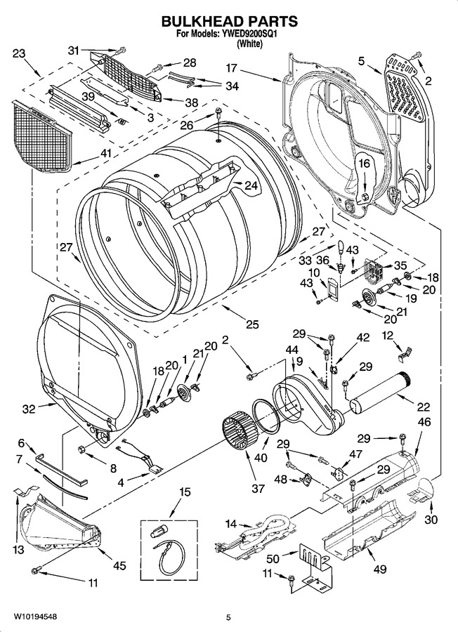Diagram for YWED9200SQ1