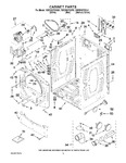 Diagram for 02 - Cabinet Parts