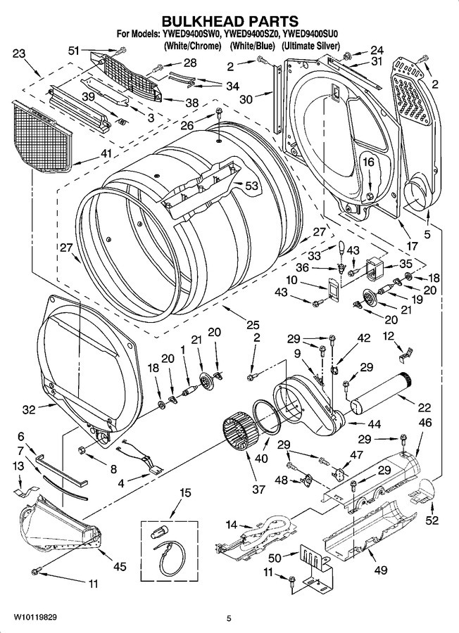 Diagram for YWED9400SW0