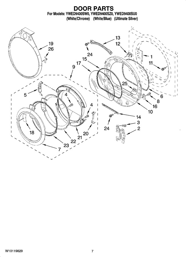 Diagram for YWED9400SZ0