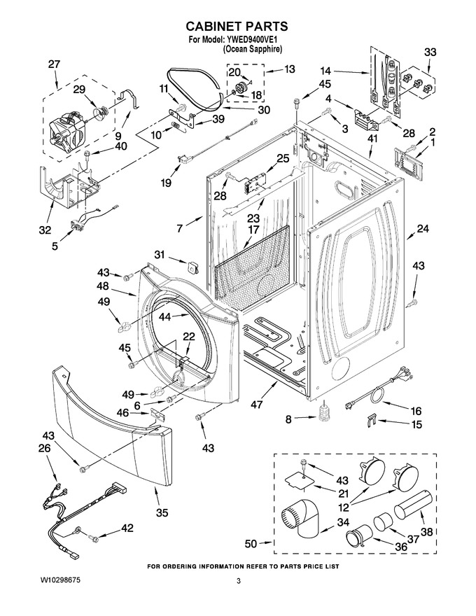 Diagram for YWED9400VE1